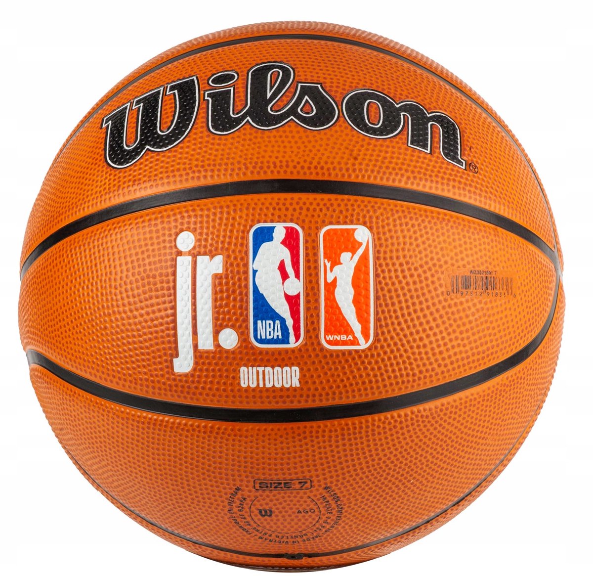 Wilson merkloze outdoor basketbal maat 5 - duurzaam en veelzijdig