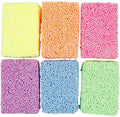 Creativ Company Weichschaum-Knete in Neonfarben, 6x10gr.