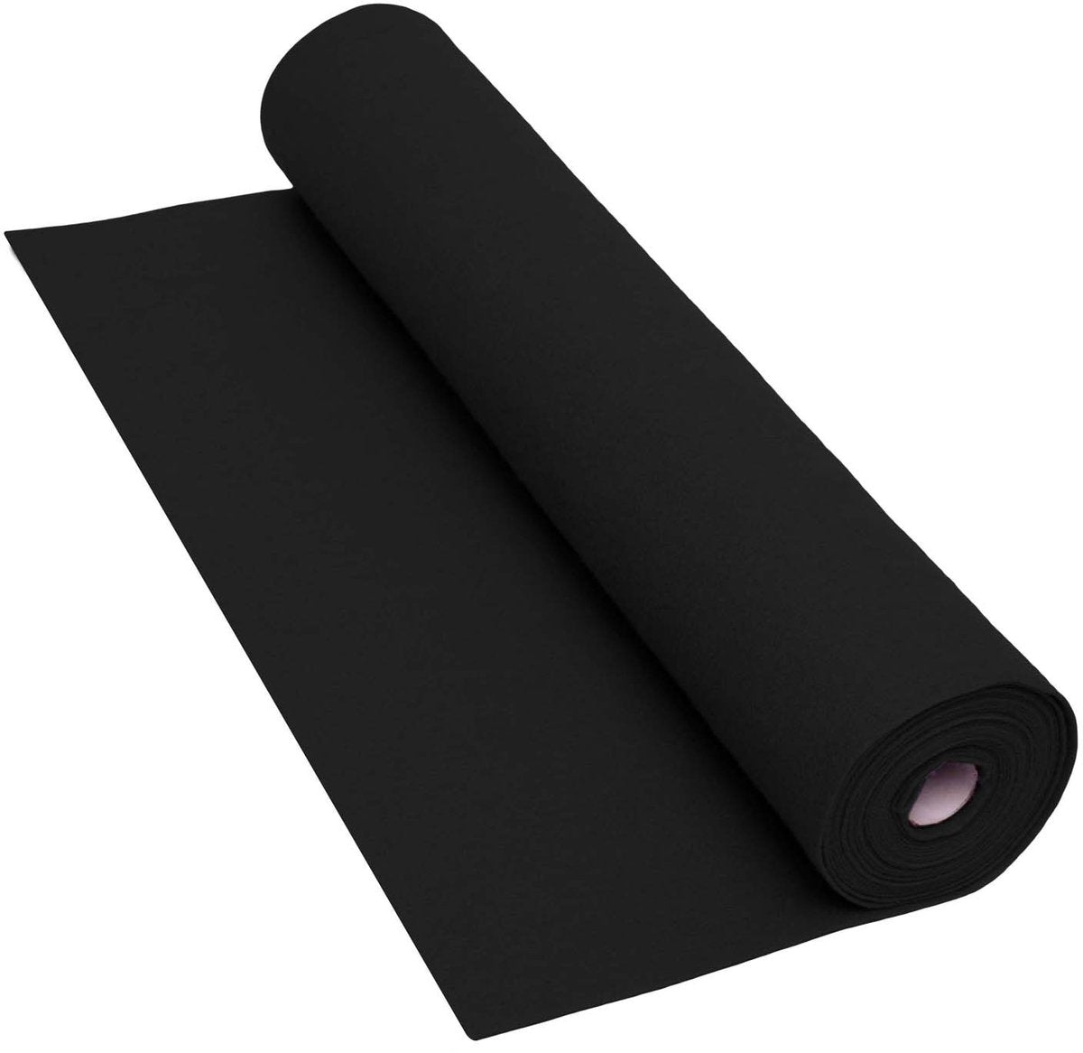 Colorations – schwarze Filzrolle – 160 g/m², 5 m x 45 cm
