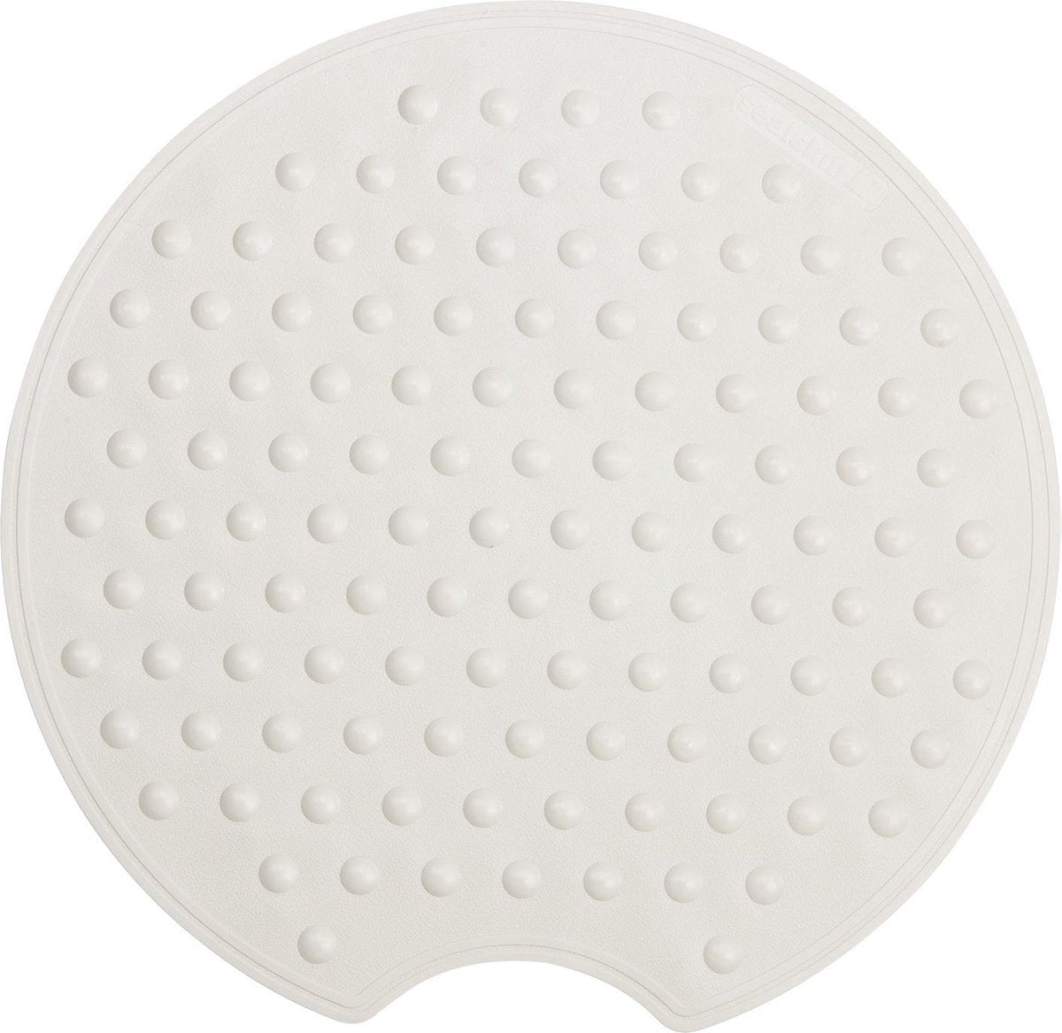 Sealskin rotondo - antislipmat - 55 cm - rubber - wit