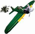 Sluban army wwii vliegtuig a6m zero bouwspeelgoed – constructiespeelgoed – bouwset met 560 bouwstenen – m38-b1108 – vanaf 8 jaar
