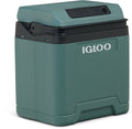 Igloo e27 koelbox - 27l - ac- en dc-aansluitingen - 20°c onder de omgevingstemperatuur - eco - groen