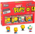 Funko bitty pop! - the simpsons - bart simpson mr. burns krusty the clown random chase