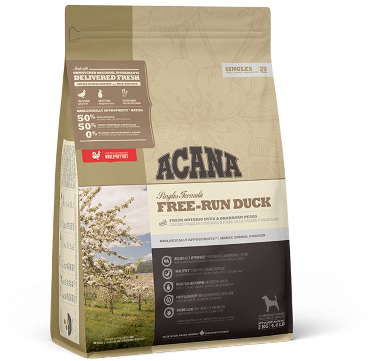 Acana Einzel-Freilaufente