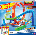 Hot wheels actie cycloon loopingset - racebaan