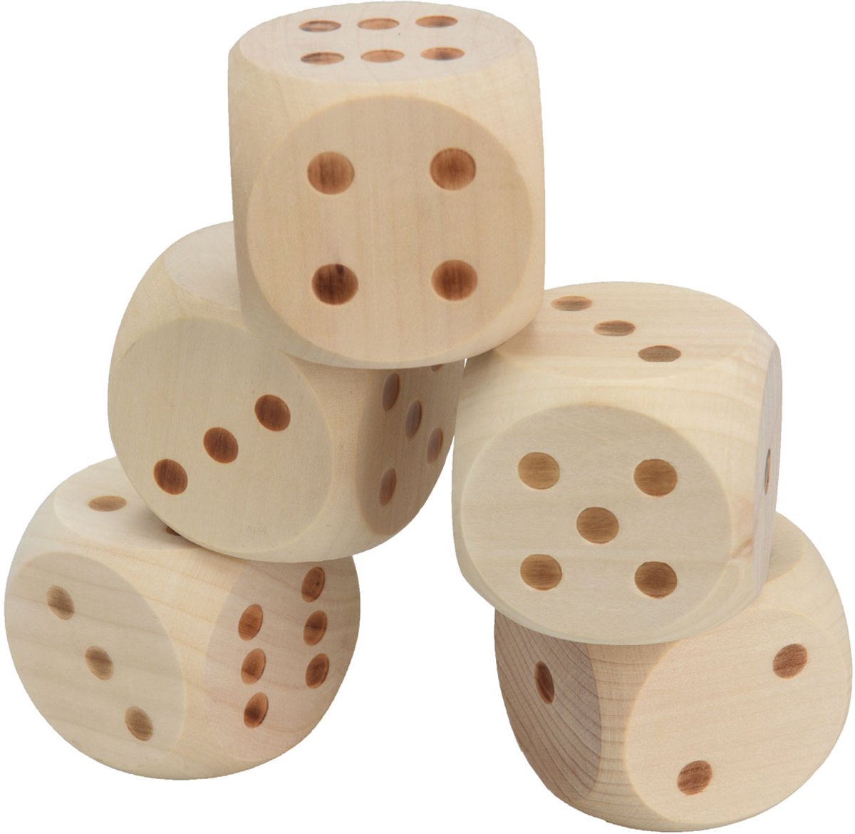 Würfelspiel aus Holz XL