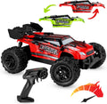 Overmax x-gravel rc auto – 1:16 terenauto 20 km u – achterwielaandrijving, vering, 2 accu’s tot 30 min speeltijd, 2 carrosserieën – offroad racewagen voor kinderen volwassenen – bestuurbare auto
