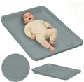 Lionelo megs verschoonkussen aankleedkussen – multifunctioneel waterdicht verschoonmatje met verhoogde randen, antislip pu-schuim – comfortabel, veilig hygiënisch (70×49×7 cm)