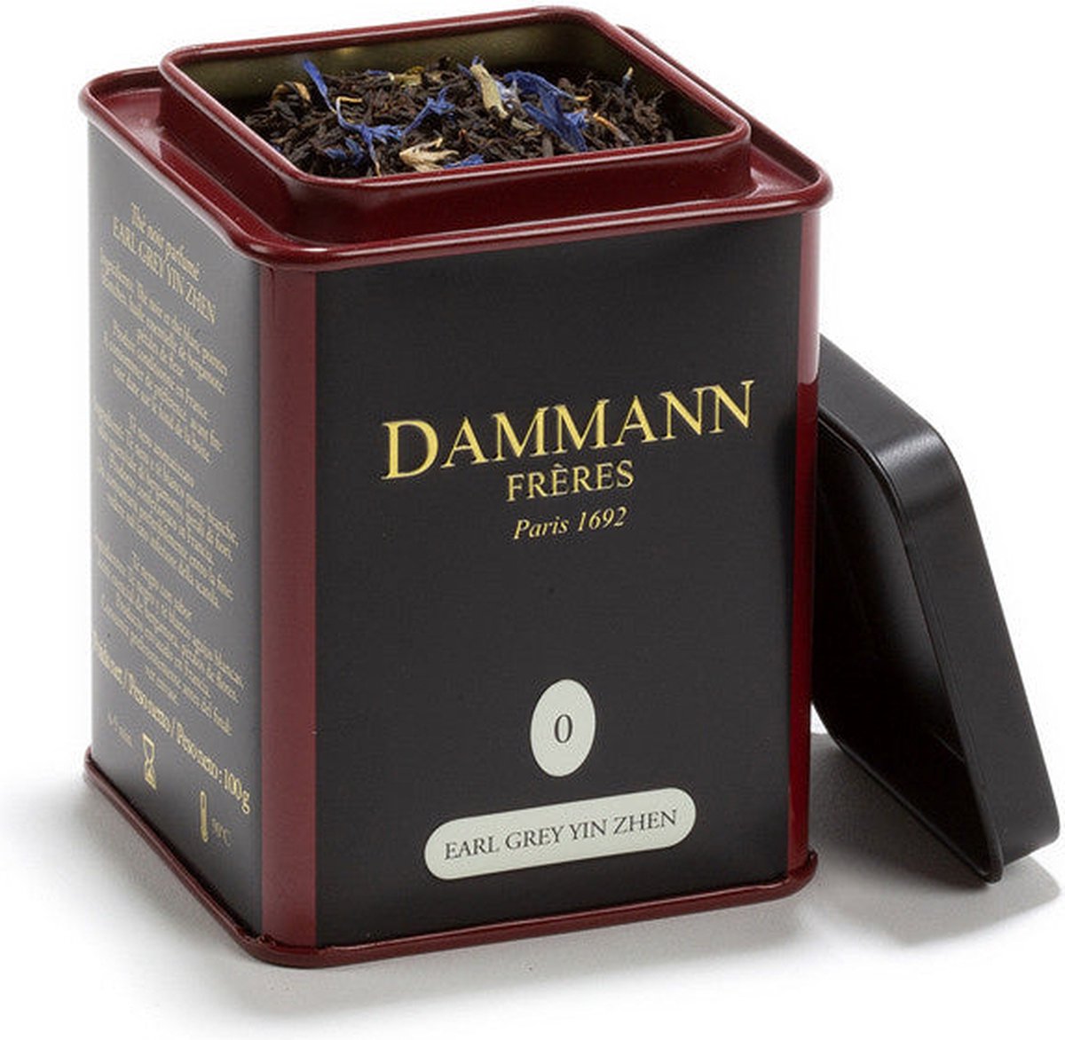 Dammann frères - earl grey yin zhen - 100 gram losse zwarte thee