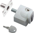 Axa oplegslot wit kunststof 3012-20-98 g