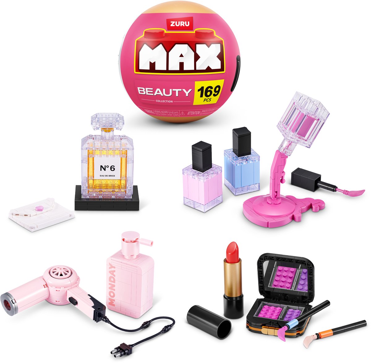 Zuru max build more premium beauty building bricks collection