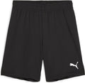 Puma teamgoal shorts jr unisex sportbroek - black- white