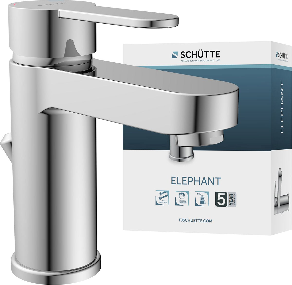 Schütte elephant wastafelkraan choom