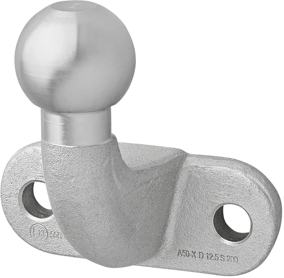 Proplus trekhaakkogel - haaks - d17,2 s350 e-type gekeurd - zilver