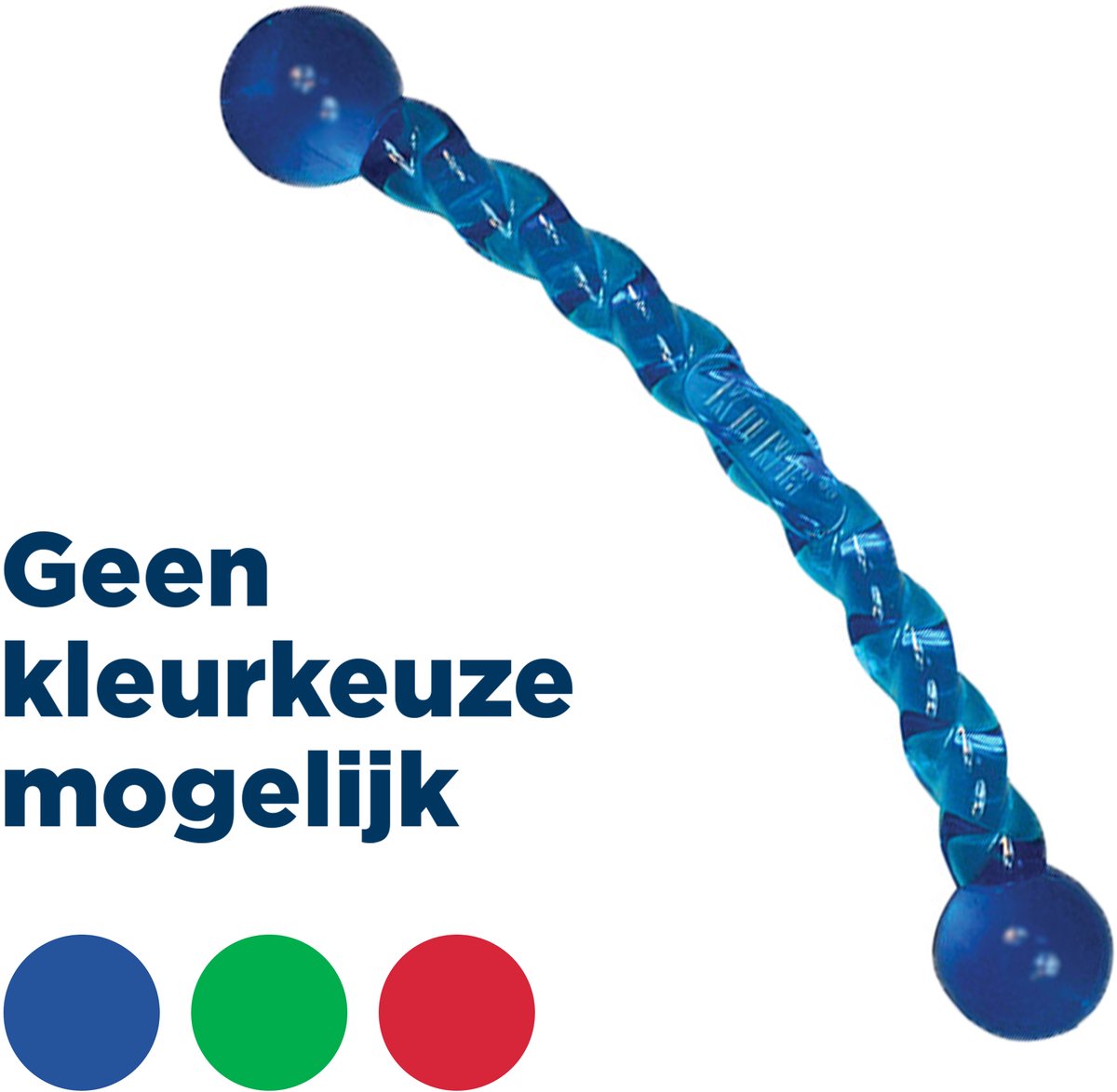 Kong safestix small - kauwspeelgoed - 30 cm x 8.8 cm x 6.2 cm - willekeurige kleur - 1 stuk s