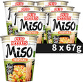 Nissin cup noodles - veggi miso noedels - instant noodles - vegetarisch - 8 stuks