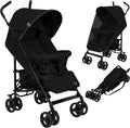 Lionelo elia - buggy - lichte 7kg en duurzame kinderwagen - paraplu buggy - 5-punts gordel - rijke set - grote mand - muskietennet - geschikt voor kinderen tot 15 kg - verstelbare rugleuning tot ligpositie en voetensteun - van 6 maanden tot 5 jaar