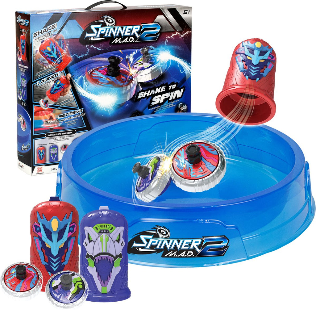 Silverlit Spinner Mad 2 Deluxe Battle Pack