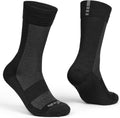 Gripgrab - alpine merino high cut winter fietssokken extra hoog - zwart - unisex - maat m