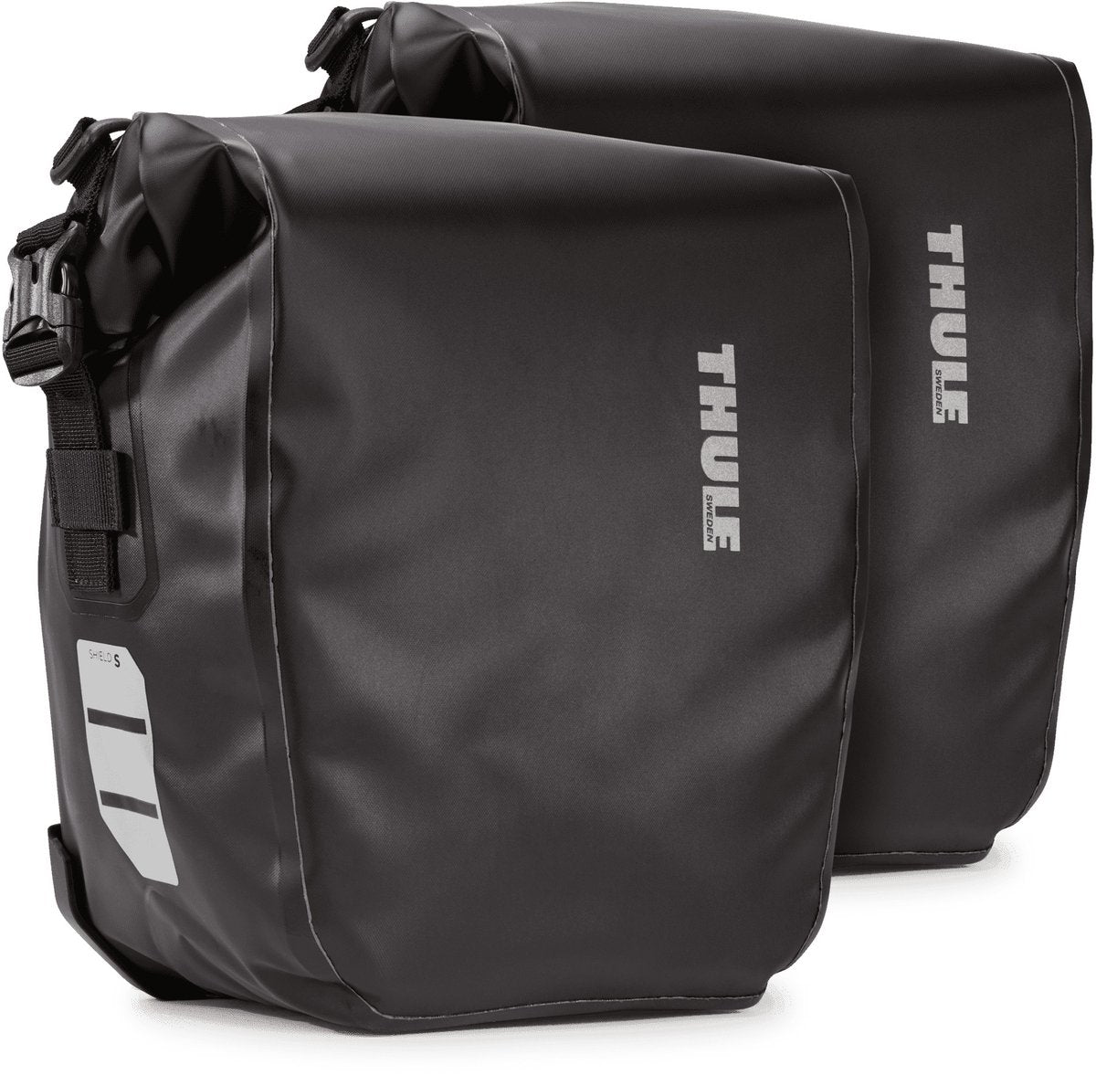 Thule shield fietstas - zwart - 13l inhoud - set van 2 stuks 26l inhoud totaal