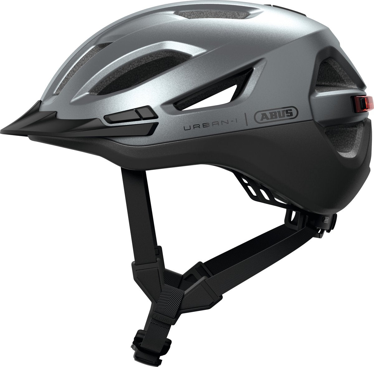 Abus Helm Urban-i 4.0 Ace Graphit Silber S 51-55 cm