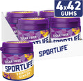 Sportlife kauwgom tropical ginger pot - tropische gember - 4x99g