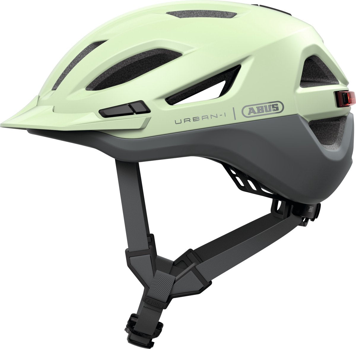 Abus fietshelm urban-i 4.0 ace pistacchio green s - 51-55 cm - lichtgroen - geschikt voor gebruik op elektrische fietsen - stadsfietsen - 260 g