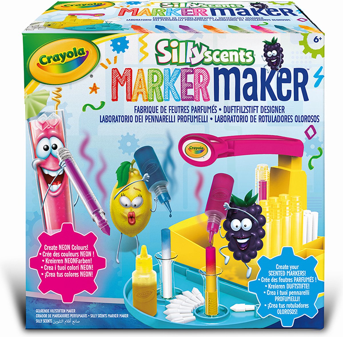 Crayola - hobbypakket - marker maker silly scents - activiteiten voor geurmarkers maken