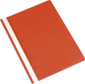 Q-connect snelhechtmap, a4, rood 25 stuks