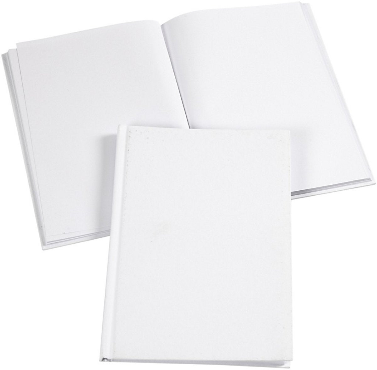 Notizbuch von Creativ Company, weiß, A5, 60 Seiten