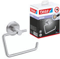 Tesa toiletrolhouder moon roestvrijstalen look zelfklevend zonder boren – 53x140x99mm