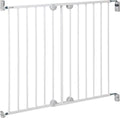 Safety 1st safety1st wall fix traphekje - uitschuifbaar - 62 t m 102 cm - schroefbevestiging - metal white