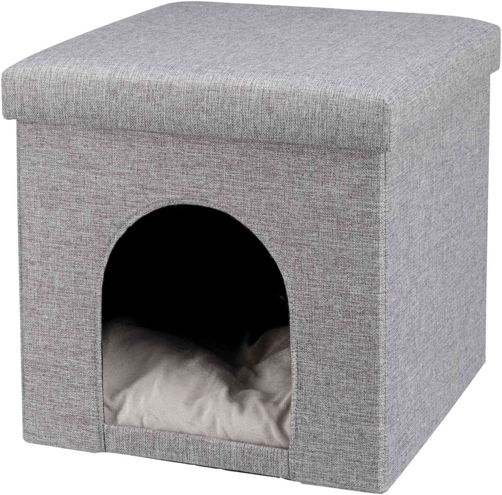 Trixie Pouf Katzenkorb Relax-Iglu Alois Grau