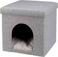 Trixie Pouf Katzenkorb Relax-Iglu Alois Grau