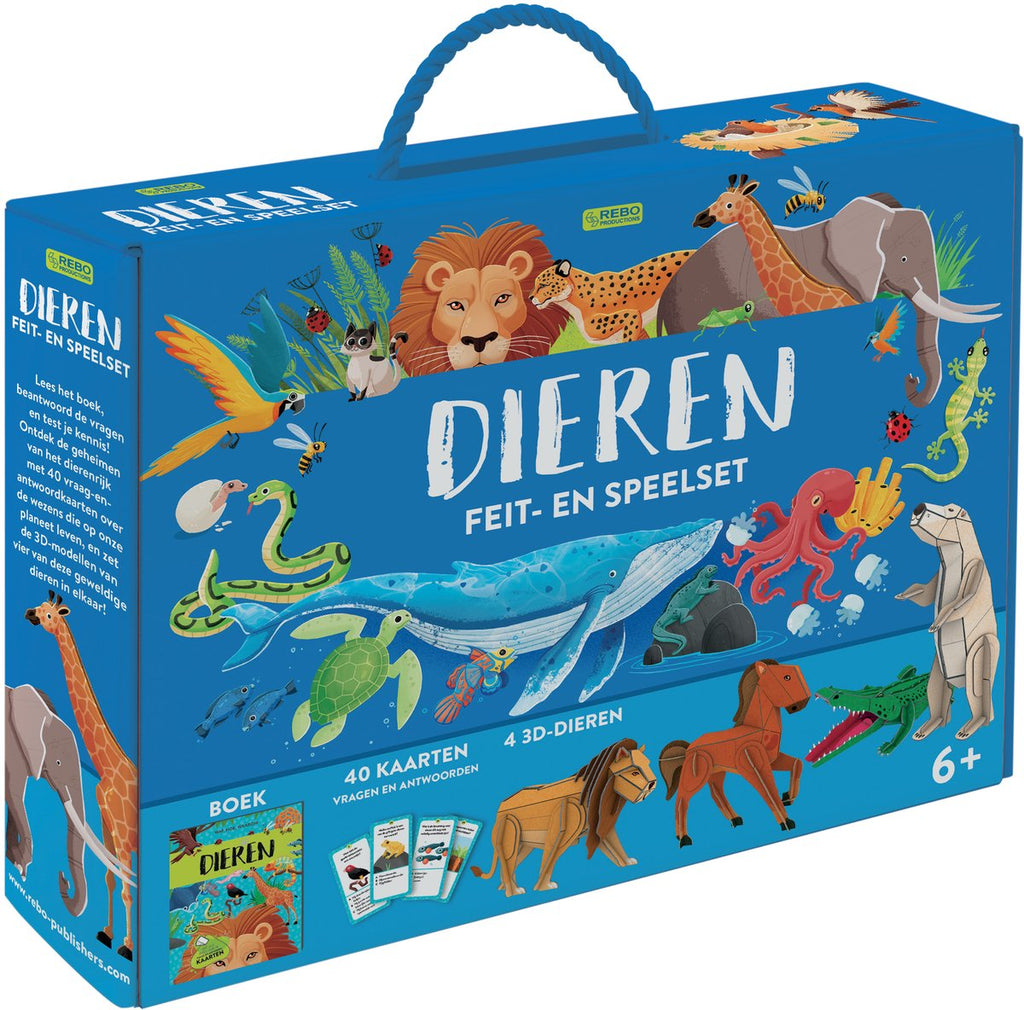 Rebo Publishers Tiere – Fakten- und Spielset
