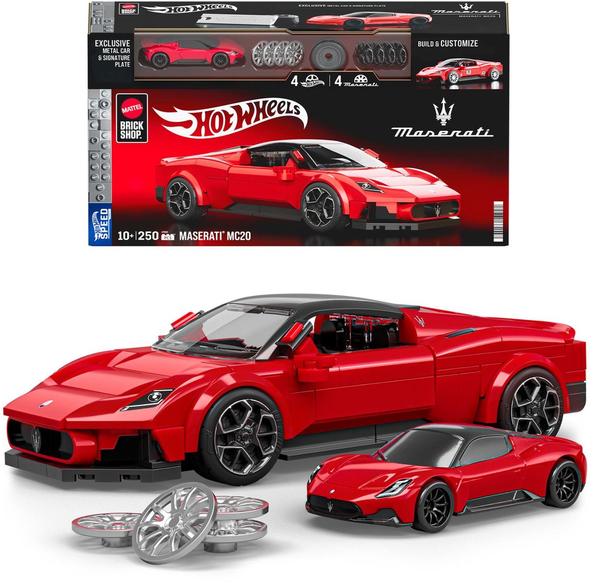 Hot Wheels Speed ​​Series Maserati 1:32 Bausatz – 250 dl.