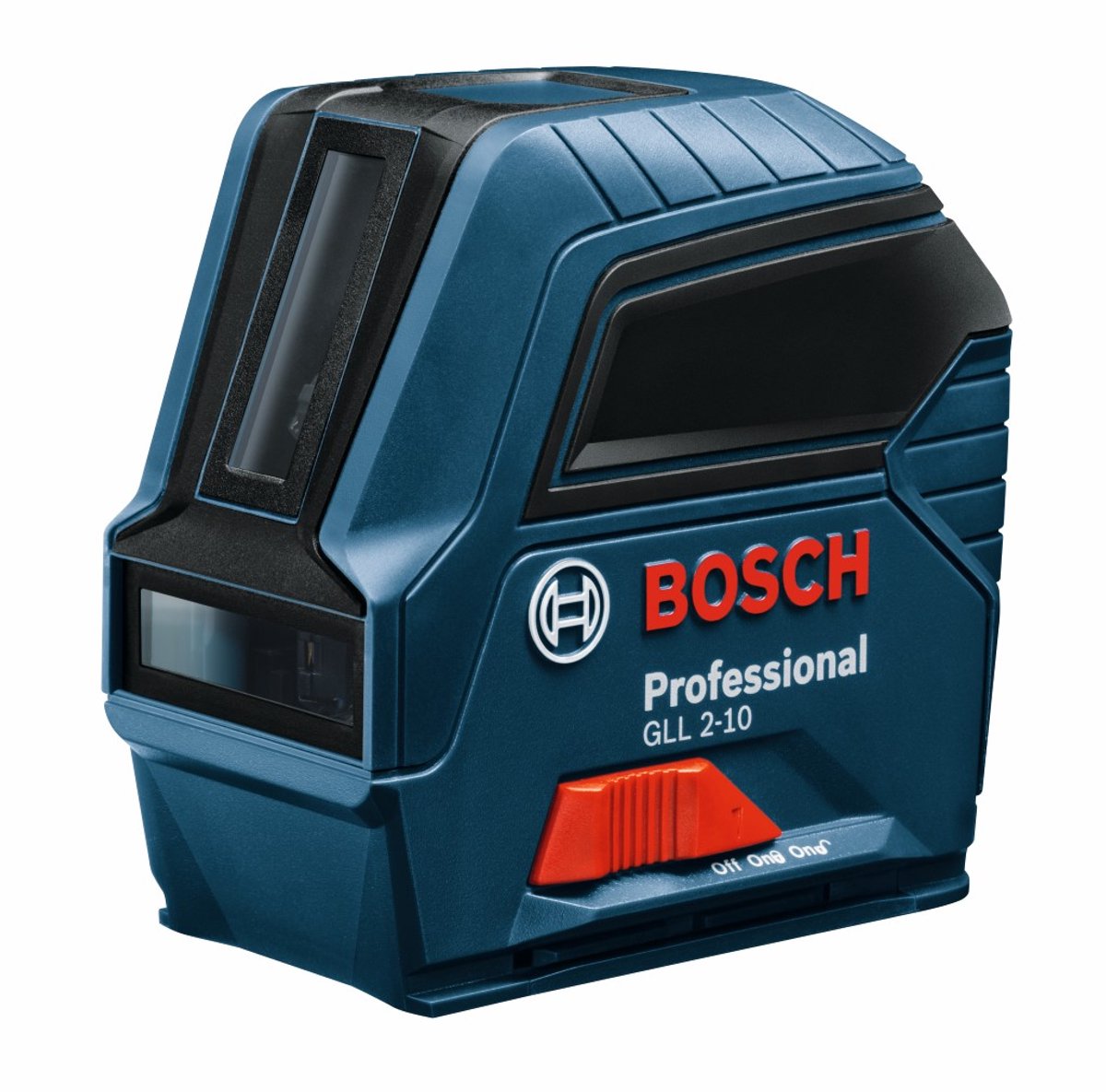 Bosch gll 2-10 kruislijnlaser in tas - rood - 10m