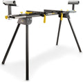 Powerplus verstekzaag onderstel powx075200 - stabiele, opvouwbare 2mx635mm tafel, max. 150kg - hoogte 985mm - anti-slip - rollers