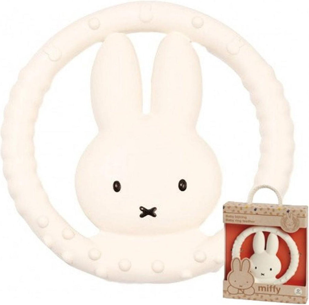 Bambolino nijntje bijtring natuurlijk rubber - kraamcadeau baby - toys