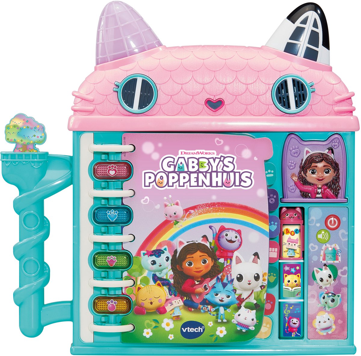 Vtech gabby's dollhouse poppenhuisboek