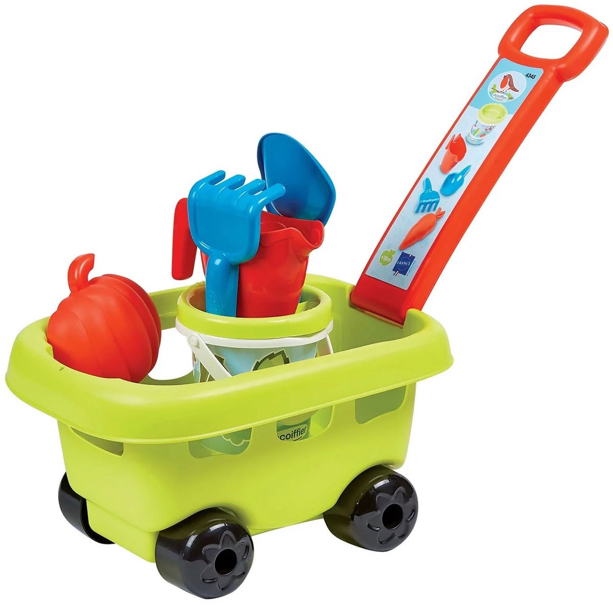 Ecoiffier Handwagen mit Zubehör
