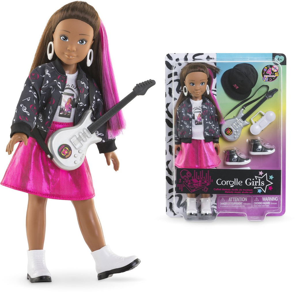 Corolle Mädchen - Melody Musikstudio Modepuppen-Set