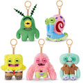 Fuggler spongebob 5-inch licensed keyring assortment(5 pack, no duplicates) by zuru