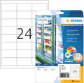 Herma diepvriesetiketten wit 66x33.8 a4
