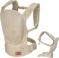 Lionelo margareet air draagzak baby carrier – ergonomische – vanaf 4 maanden tot 20 kg – 3 draagposities – handsfree comfort – ademend materiaal – ihdi gecertificeerd heupvriendelijk – capuchon – dubbele veiligheid – verstelbare riemen – kinderdrager
