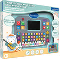 Lexibook abc tweetalige educatieve tablet met touchpaneel en led-display ter illustratie van spelinteracties in het engels en frans