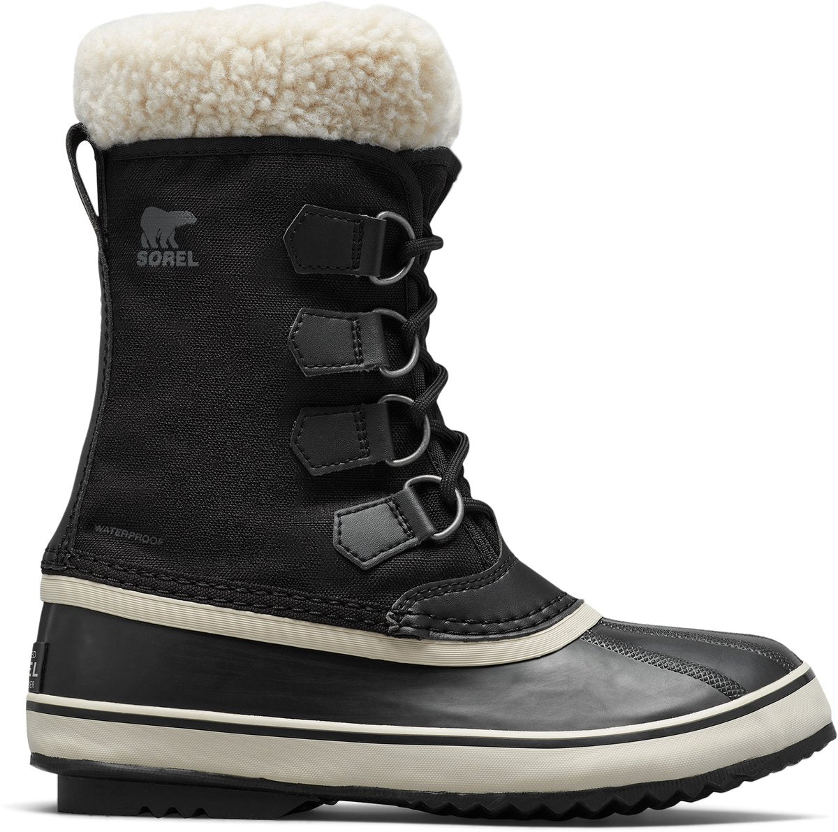Sorel winter carnival™ boot wp women's snowboots - black, stone - maat 41