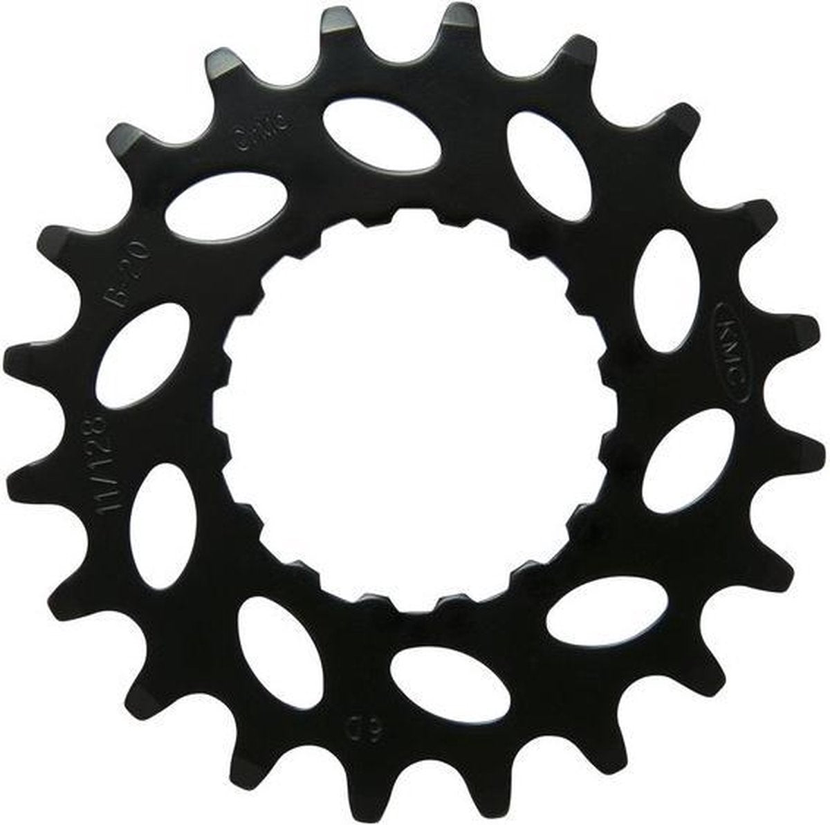 KMC-Kettenrad 20 Zähne, 1 2 x 1 8, Bosch GEN 2 Motoren.