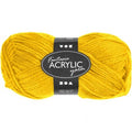 Creativ company creotime fantasia acrylgaren 50gr geel