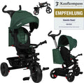 Lionelo haari - driewieler - drankhouder - 2in1 - draaibare zitting – rubberen onderhoudsvrije wielen – vrij wiel – schuifstang voor ouders – luifel – mand en tas – bekerhouder – groeit mee – vanaf 18 maanden tot 25 kg